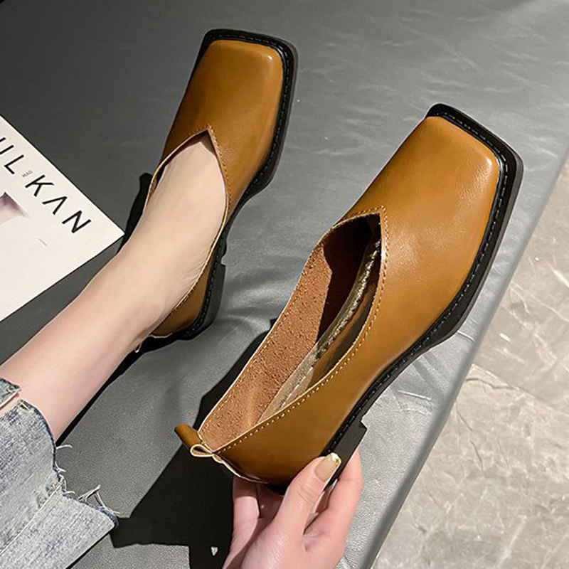 Women'S Fashion Shoes - Damskie czółenka na niskim obcasie, obuwie