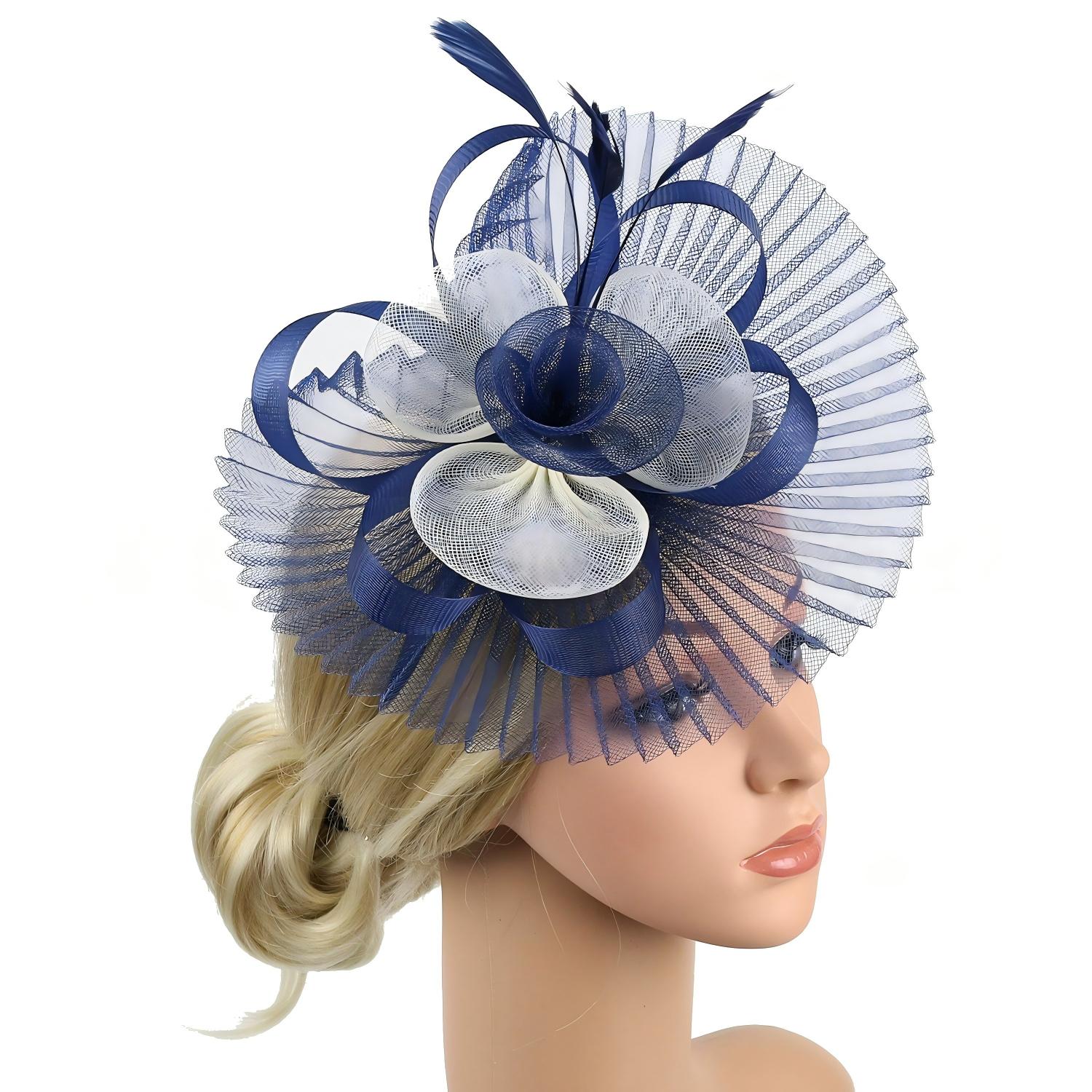 Women'S Fashion Kentucky Derby - Elegancki fascynator dla kobiet na koktajl,