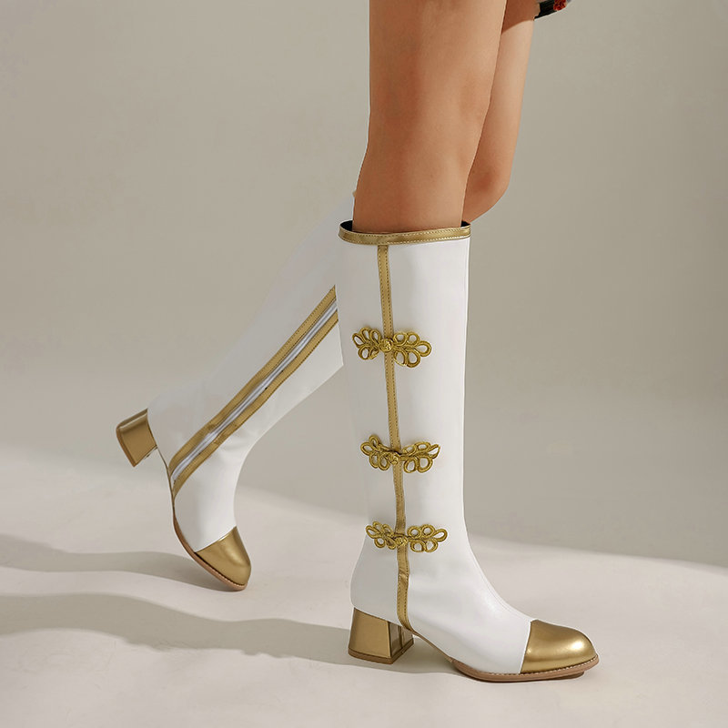 Duży rozmiar Moda Buty do kola – Women'S Fashion Knee High Boots recenzja i cena