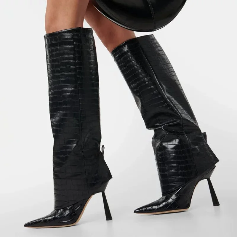 Eilyken 2027 Jesienno-Zimowe D – Women'S Fashion Knee High Boots recenzja i cena