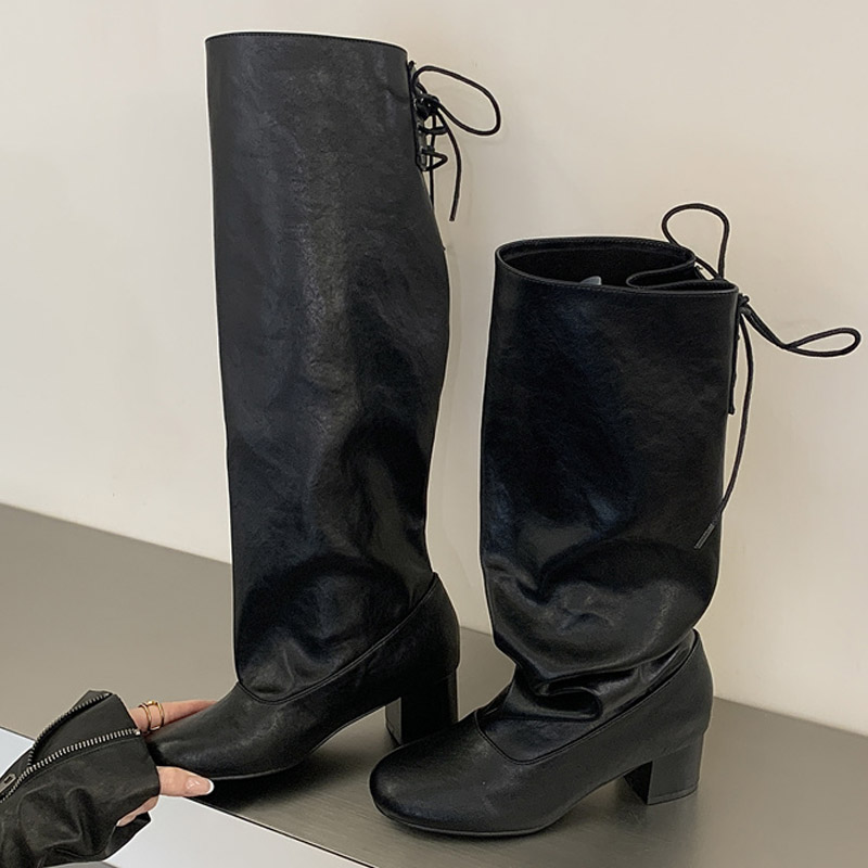 2027 Nowe Zimowe Modne Botki D – Women'S Fashion Knee High Boots recenzja i cena