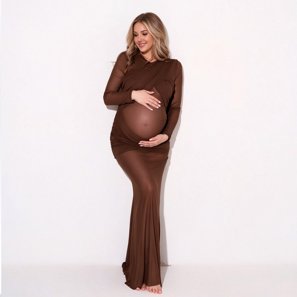 Elegancka, modna sukienka ciąż – Women Fashion Photoshoot recenzja i cena