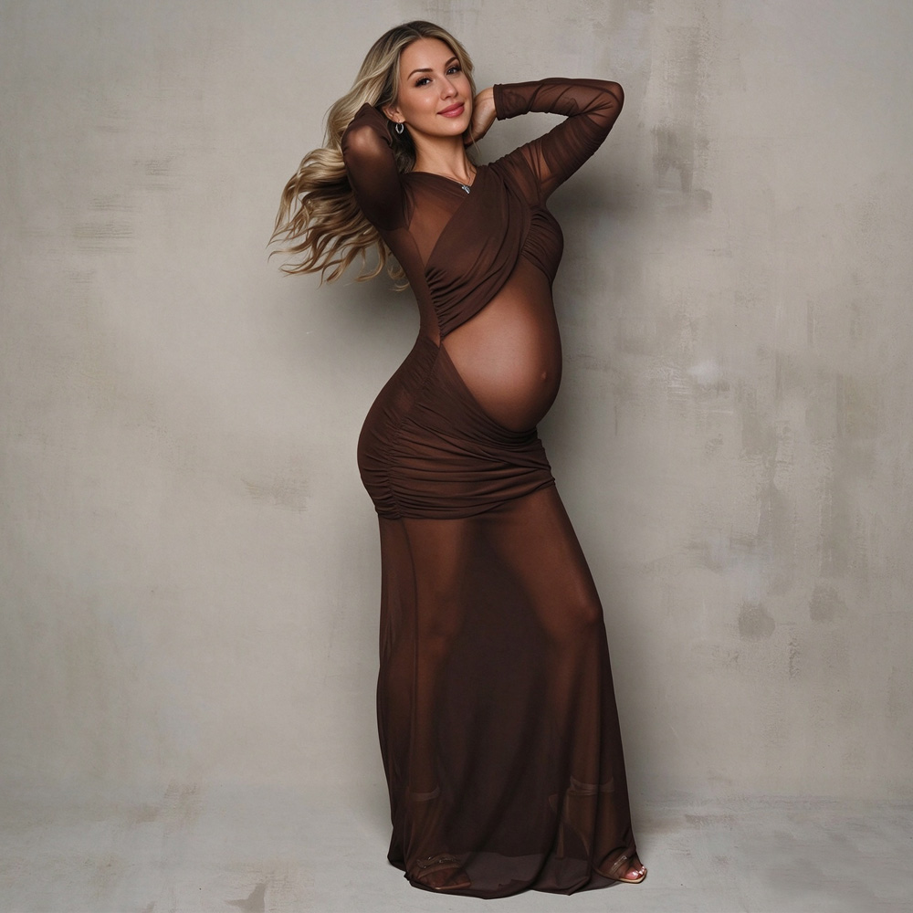 Elegancka, modna sukienka ciąż – Women Fashion Photoshoot recenzja i cena