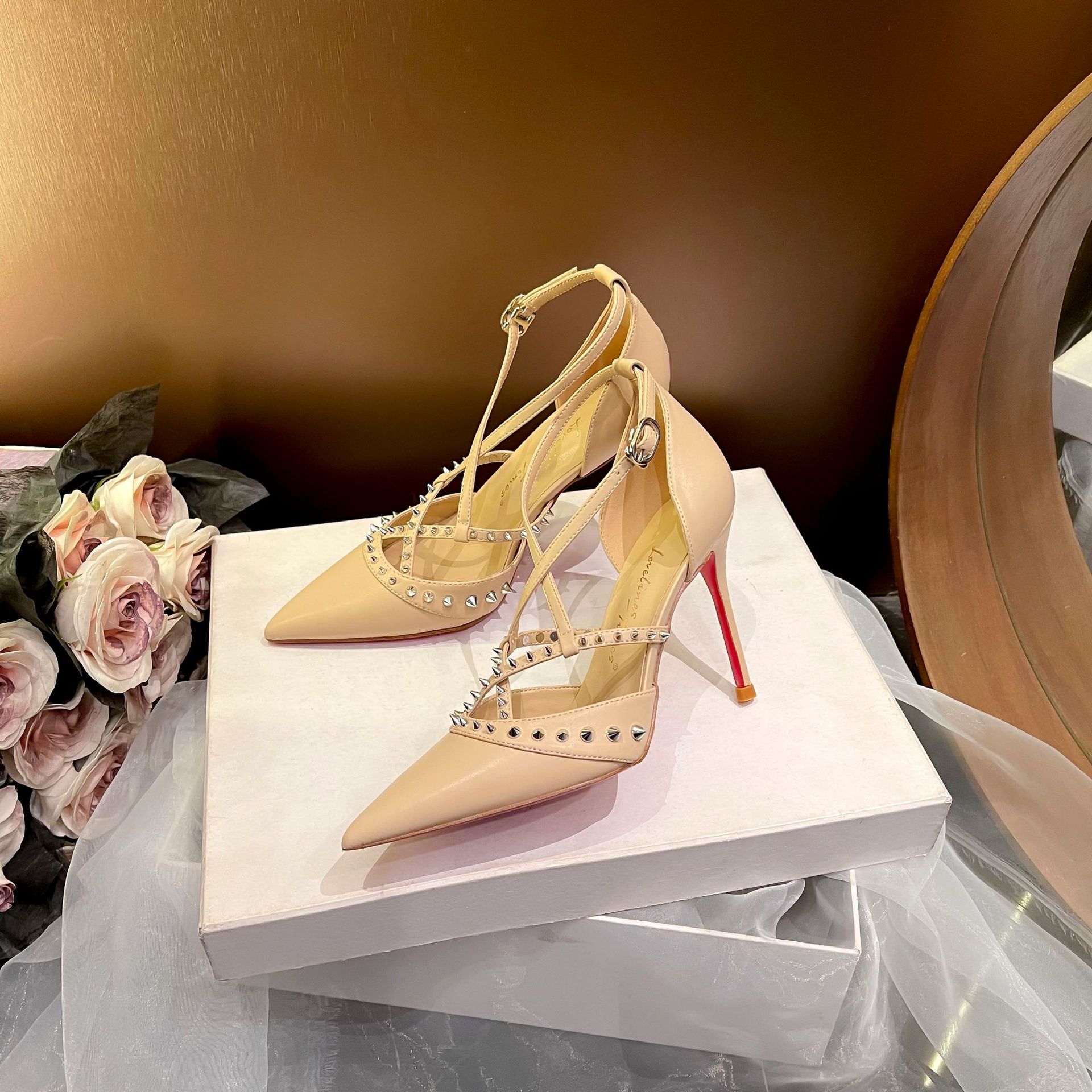 Retro Damskie Sandały Szpilki  – Women'S Fashion Shoes recenzja i cena